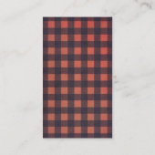 クマの足跡伐採作業員おむつくじ券 エンクロージャーカード (裏面)