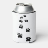 クマの足跡 缶クーラー (缶裏面)