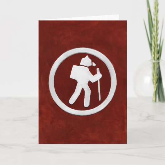 クマの軌跡マーカー カード (正面)