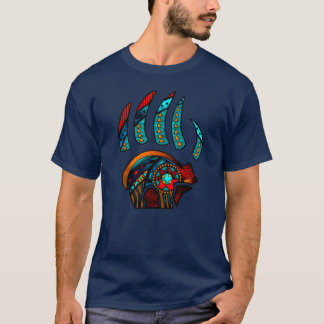 クマの鉤爪 楽しい 面白い Tシャツ