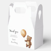 クマの風船の雲が赤ちゃんのシャワーを待つbearly フェイバーボックス (オープン)