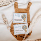 クマの風船ベビー エンクロージャーカード