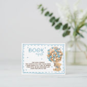 クマの風船ベビー エンクロージャーカード (スタンド正面)