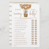 クマの風船モダン性別neutraシャワーゲーム (正面/裏面)