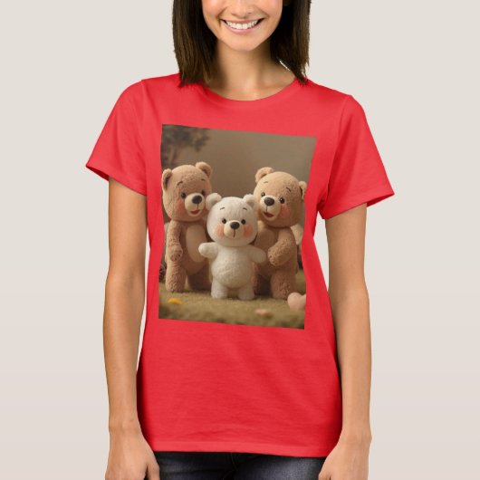 クマのsirt tシャツ (正面)