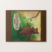 クマはリック・ロンドおもしろいンの森に行く ジグソーパズル (横)