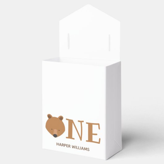 クマは一つの動物の最初の誕生日 フェイバーボックス (オープン)