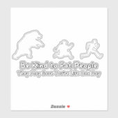 クマは引用文車のトラックおもしろいで人を追いかける シール (シート)