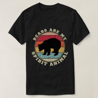 クマは私の霊獣Tシャツ Tシャツ