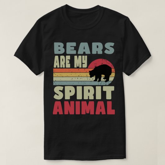 クマは私の霊獣Tシャツ Tシャツ (デザイン正面)