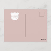 クマほどありがとう ポストカード (裏面)