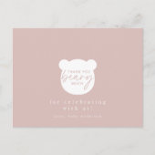 クマほどありがとう ポストカード (正面)