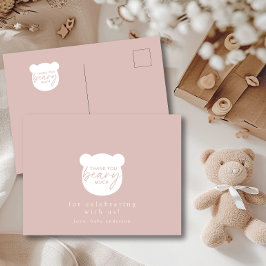 クマほどありがとう ポストカード