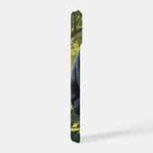 クマをテーマにした iPhone 15ケース (右側面)