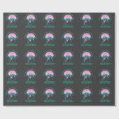 クマを吸い込む、冒険の時間 ラッピングペーパー (フラット)