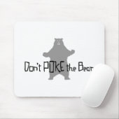 クマを突っ込むな マウスパッド (マウス)