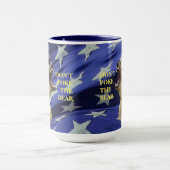 クマを突っ込むな マグカップ (中央)