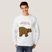 クマを選ぼう Tシャツ (正面フル)
