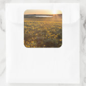 クマガサボノキの花のスタンド スクエアシール (バッグ)