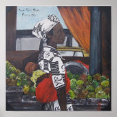 クマシ通り市場 ポスター (正面)