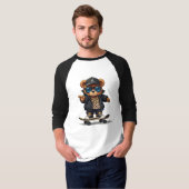 クマデザインTシャツ Tシャツ (正面フル)