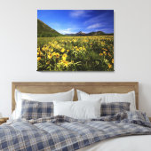 クマノミは大草原を覆う キャンバスプリント (インサイチュ (寝室))