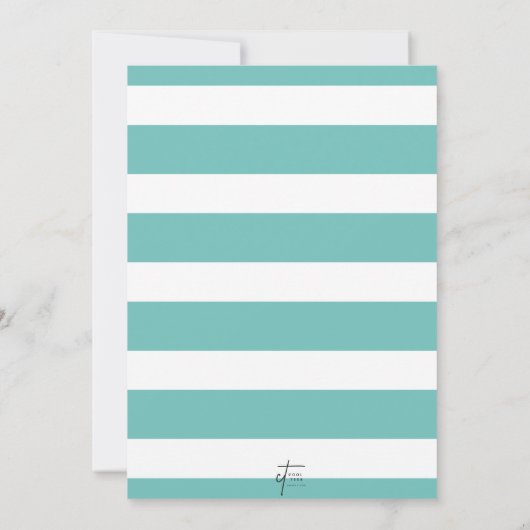 クマパイロット及び飛行機ベビーシャワー招待状 招待状 (裏面)