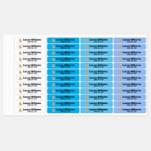 クマパーソナライズされた名・電話番号アイロン