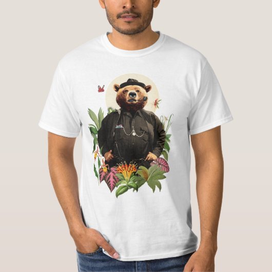 クマファンシー動物探偵 Tシャツ (正面)