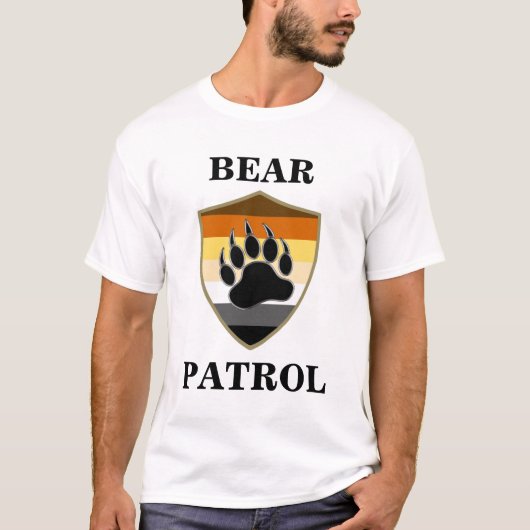 クマプライドベアーパトロール Tシャツ (正面)