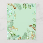 クマベビー名レースベビーシャワーゲーム (裏面)