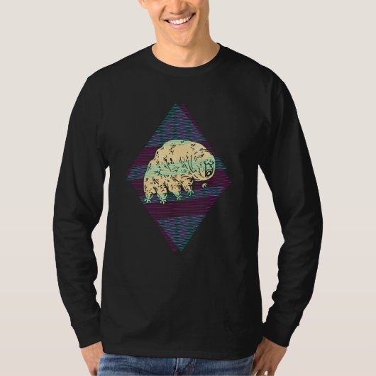 クマムシ タルディグレード 微生物 コレクション Tシャツ (正面)