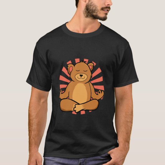 クマヨガナマステ Tシャツ (正面)