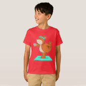 クマヨガフィットネス体操 Tシャツ (正面フル)