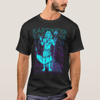 クマラ カルティケヤ ヒンドゥー教の神 ヒンドゥー神話 古の神 アン Tシャツ