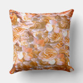 クマリ女性顔 クッション (裏面)