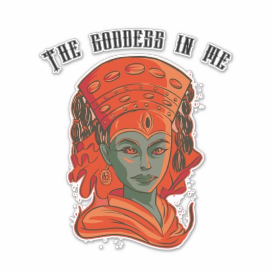 クマリ – 私の女神 シール (正面)