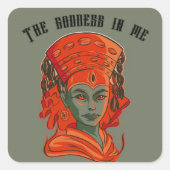 クマリ – 私の女神 スクエアシール (正面)