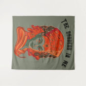 クマリ – 私の女神 タペストリー (正面(横))