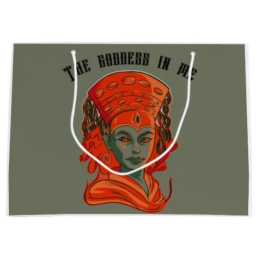 クマリ – 私の女神 ラージペーパーバッグ (正面)