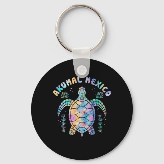 クマール，メキシコ，ウミガメ キーホルダー (正面)