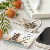 クマ以外の人は殺さない キーホルダー (正面右)