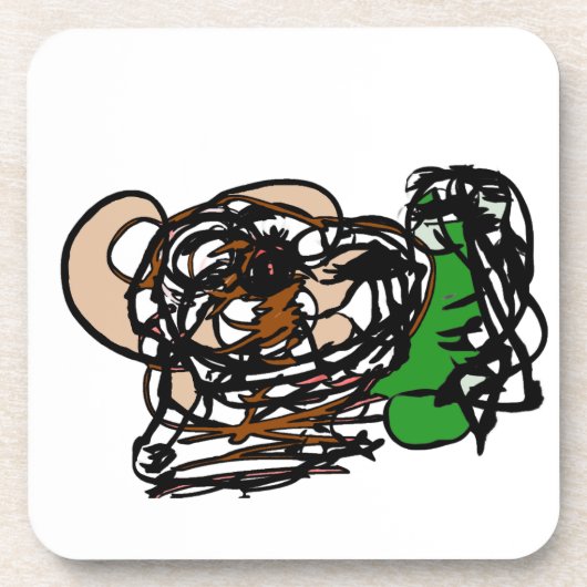 クマ好き コースター (正面)