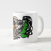 クマ好き ジャンボコーヒーマグカップ (正面右)