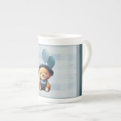 クマ専門マグカップ ボーンチャイナマグカップ (正面右)