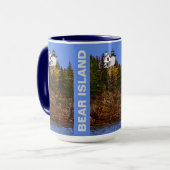 クマ島 マグカップ (正面左)