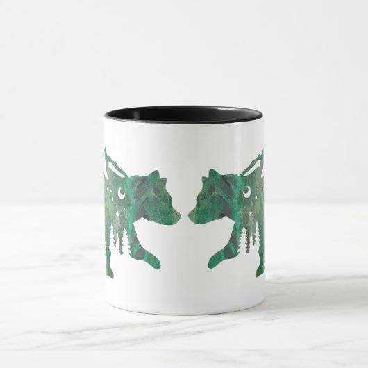 クマ林 マグカップ (中央)