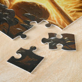 クマ焙煎湿地 ジグソーパズル (側面)