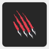 クマ爪 スクエアシール (正面)