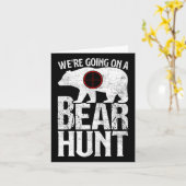 クマ狩りベア狩り カード (黄色い花)